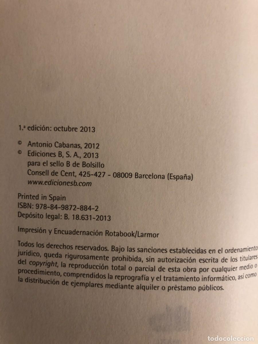 Libros de segunda mano: El Secreto del Nilo Antonio Cabanas Primera Edicion Octubre 2012 Ediciones B - Foto 6