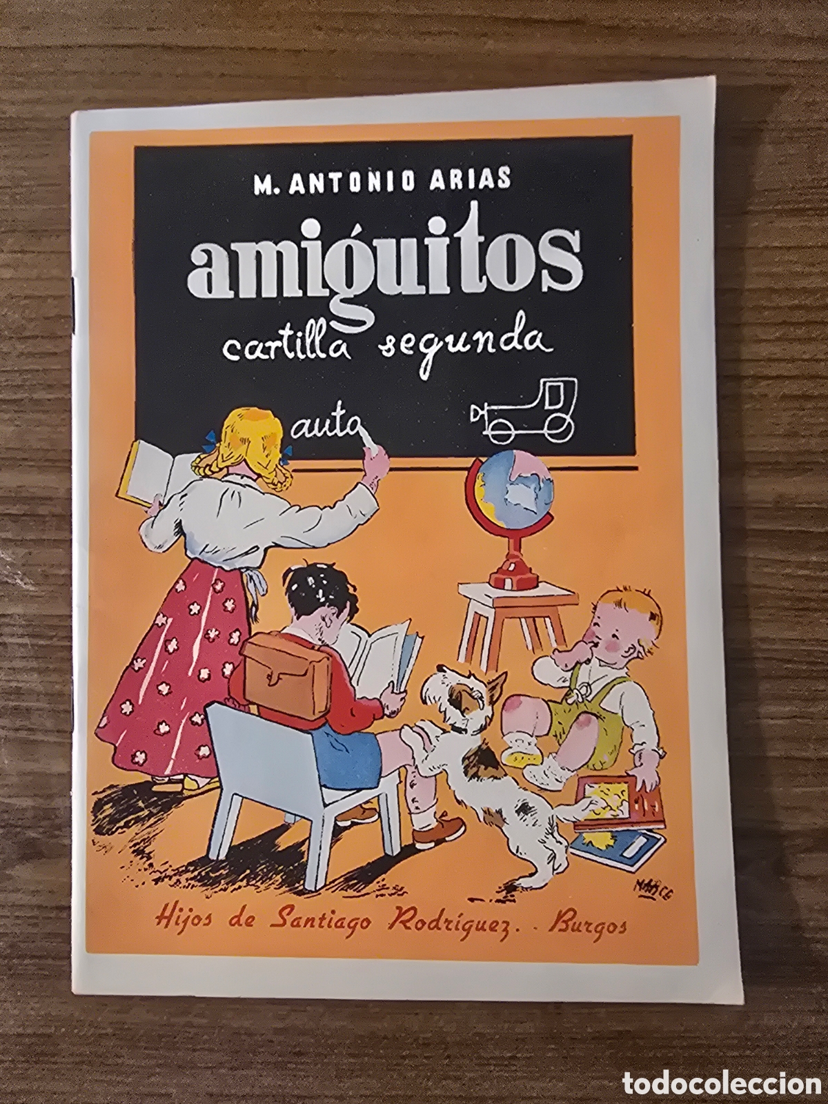 Libros de segunda mano: AMIGUITOS,CARTILLA SEGUNDA,11 EDICION,A&Ntilde;O 1959,(HIJOS DE SANTIAGO RODRIGUEZ)