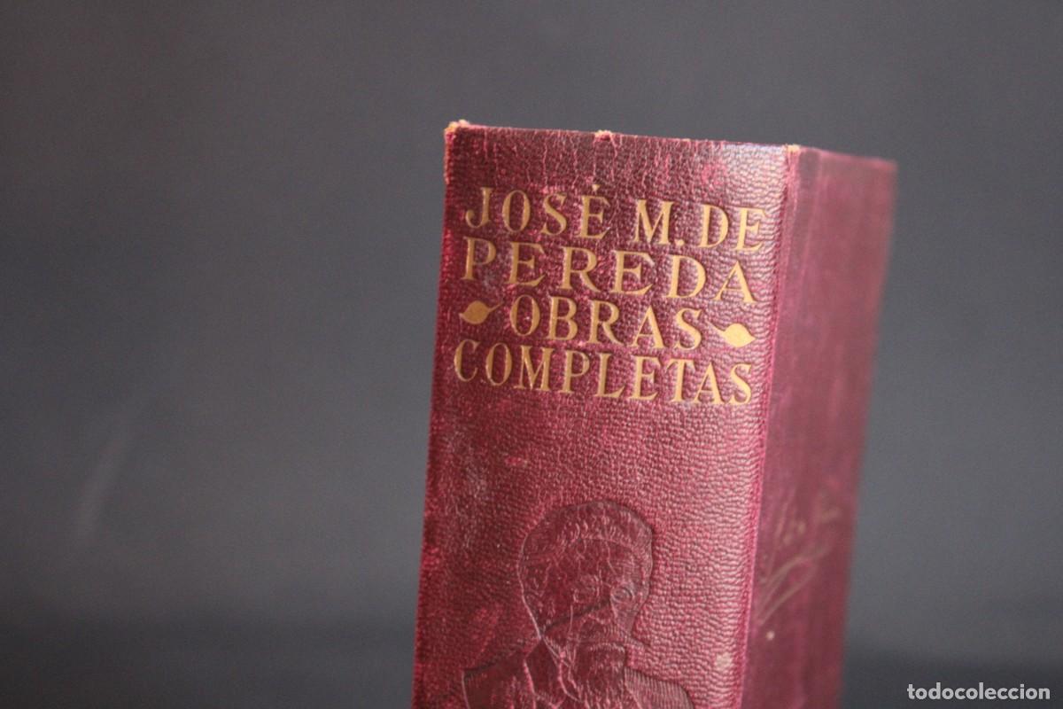 Libros de segunda mano: AGUILAR OBRAS COMPLETAS JOSE M.DE PEREDA / 1940 - Foto 2