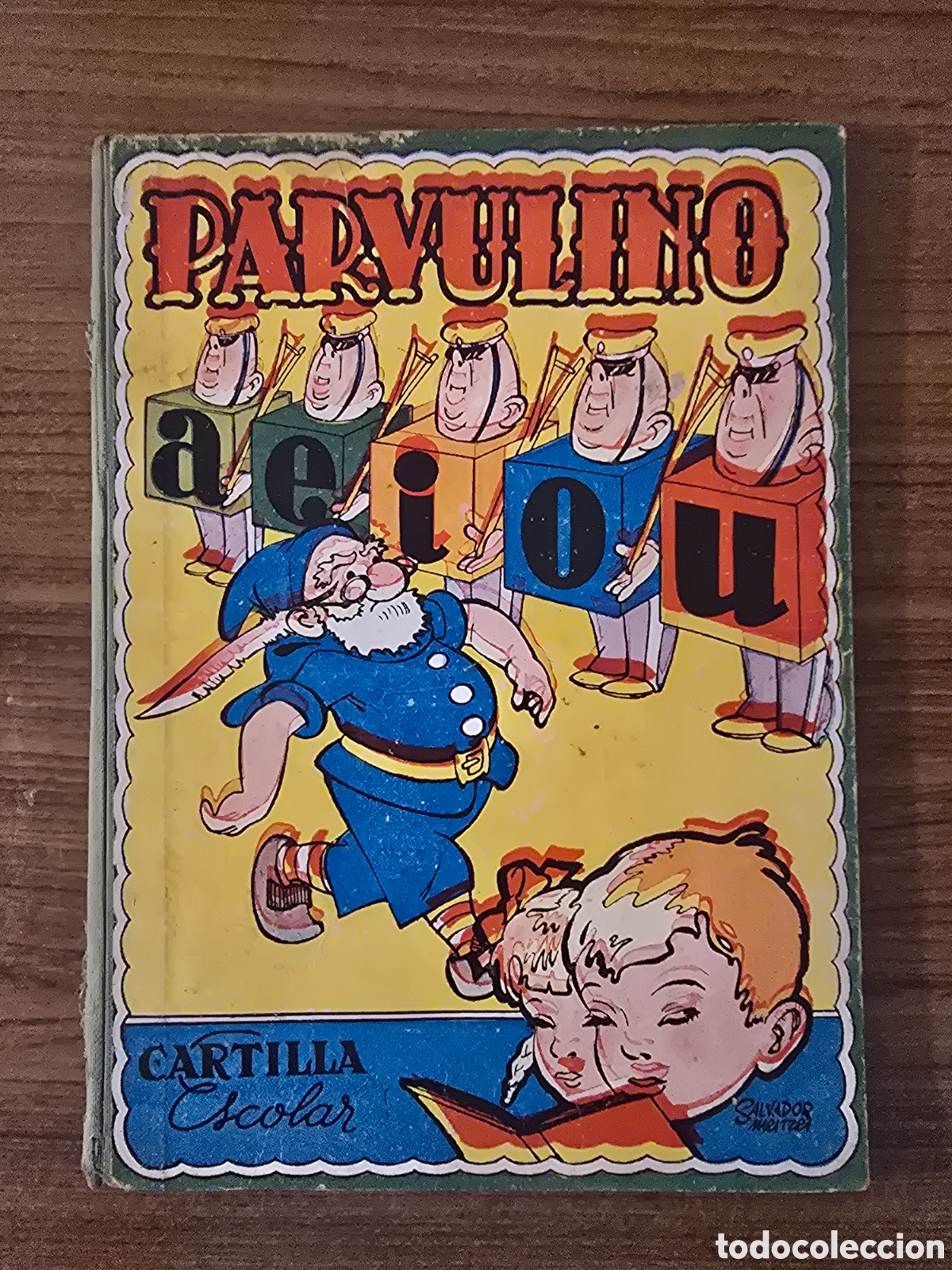 Libros de segunda mano: PARVULINO,CARTILLA ESCOLAR,SEXTA EDICION,A&Ntilde;O 1958,(EDICIONES FIGUEROA)