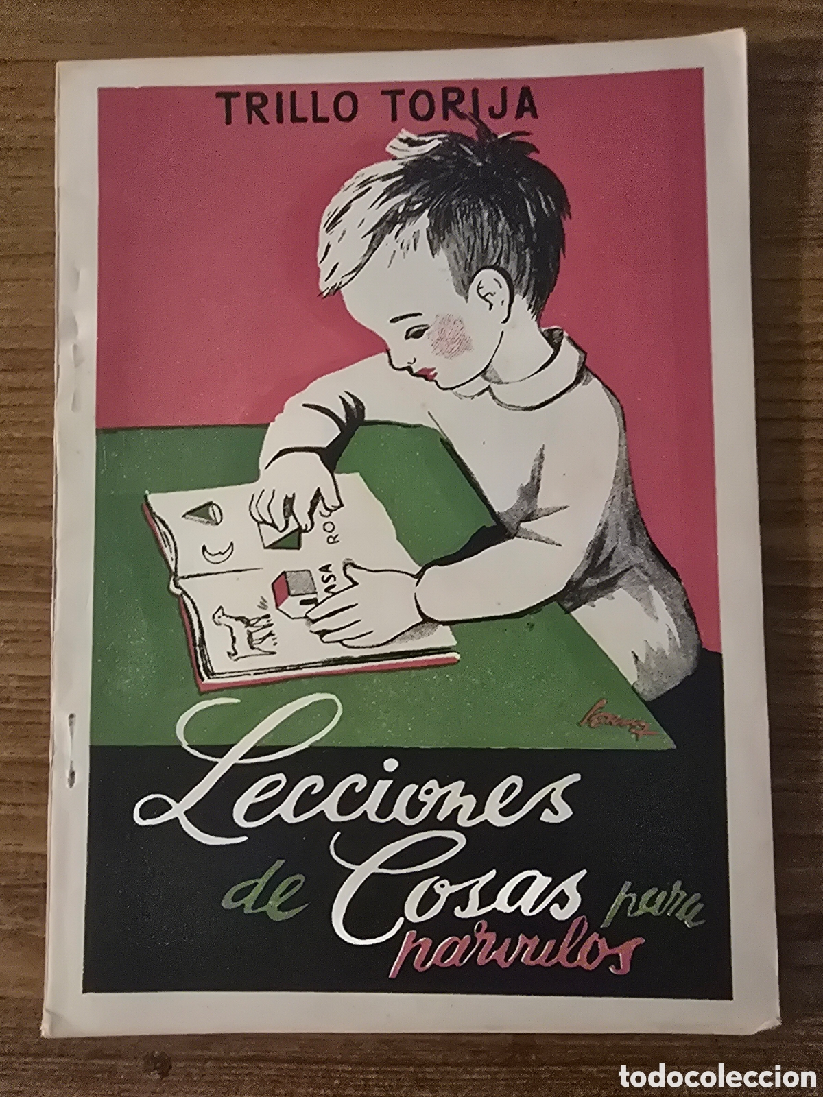 Libros de segunda mano: LECCIONES DE COSAS PARA PARVULOS,TRILLO TORIJA,A&Ntilde;O 1955(TEXTOS ESCOLARES AGUADO)