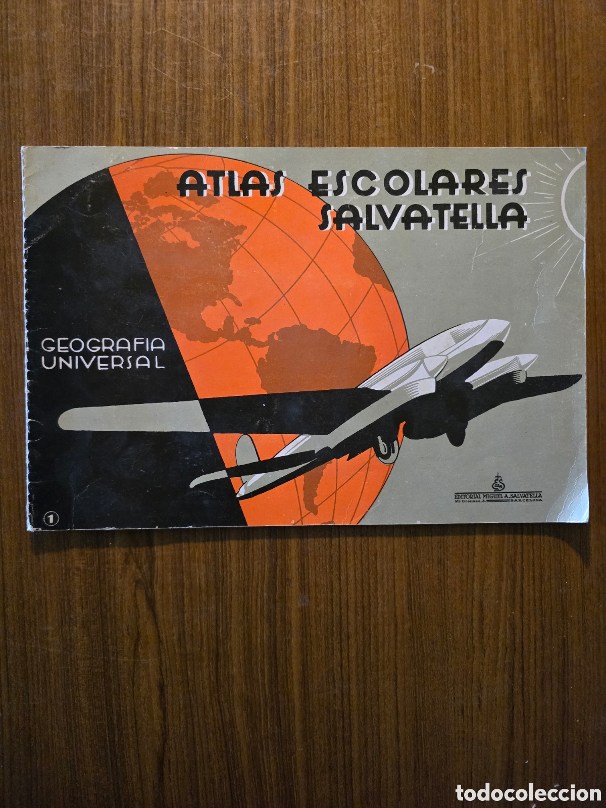 Libros de segunda mano: ATLAS ESCOLARES SALVATELLA,GEOGRAFIA UNIVERSAL,(MIGUEL A.SALVATELLA)
