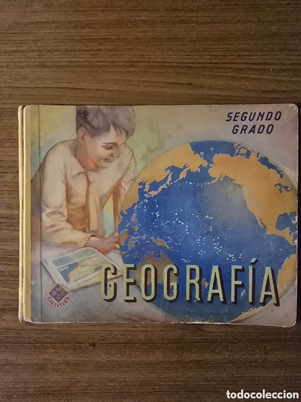 Libros de segunda mano: GEOGRAFIA,SEGUNDO GRADO,A&Ntilde;O 1957,(EDITORIAL LUIS VIVES)