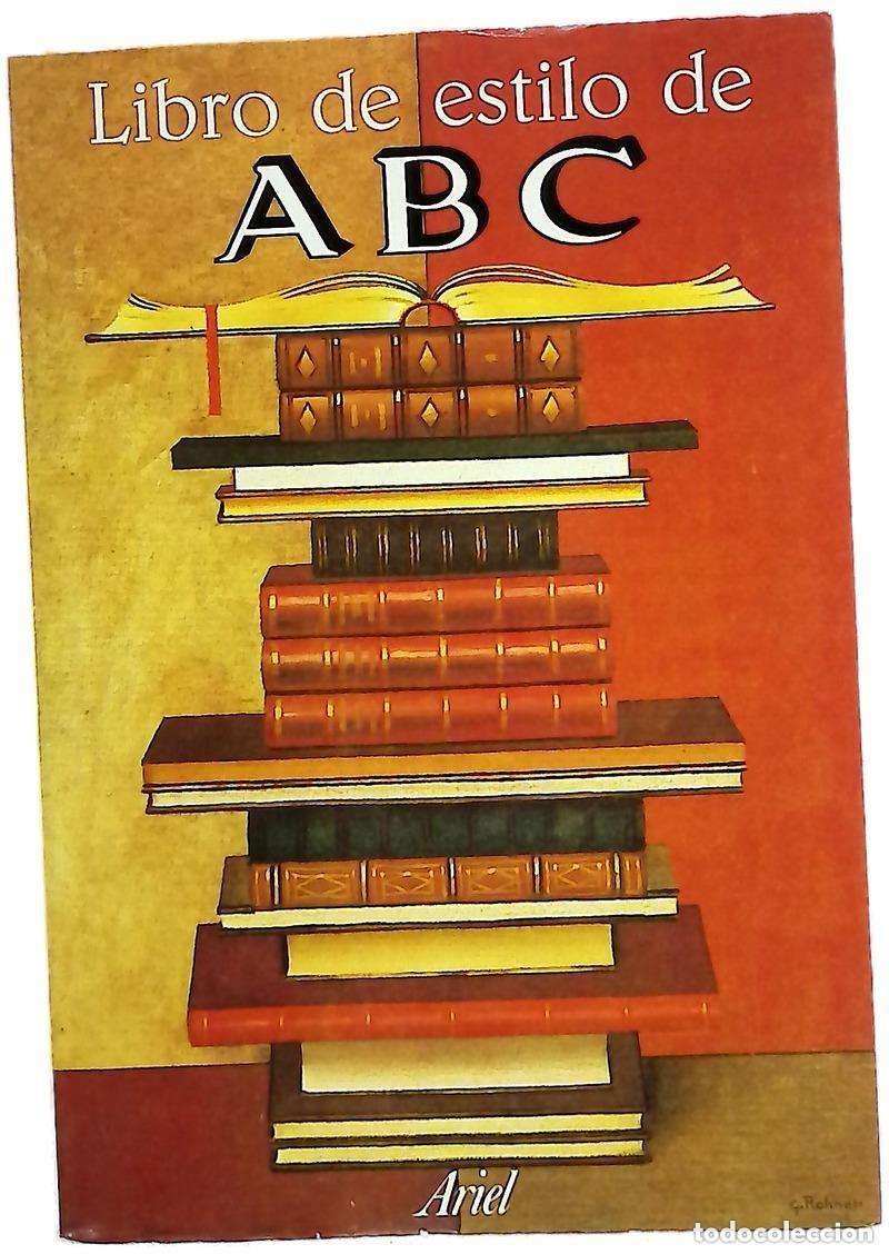 Libros de segunda mano: Libro de estilo de &rdquo;ABC&rdquo; - Editorial Prensa Espa&ntilde;ola