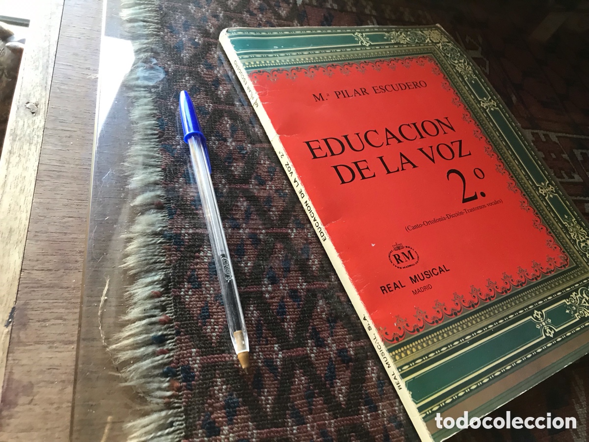 Libros de segunda mano: Educaci&oacute;n de la voz. 2&ordm;. M&ordf; Pilar Escudero. Real Musical.