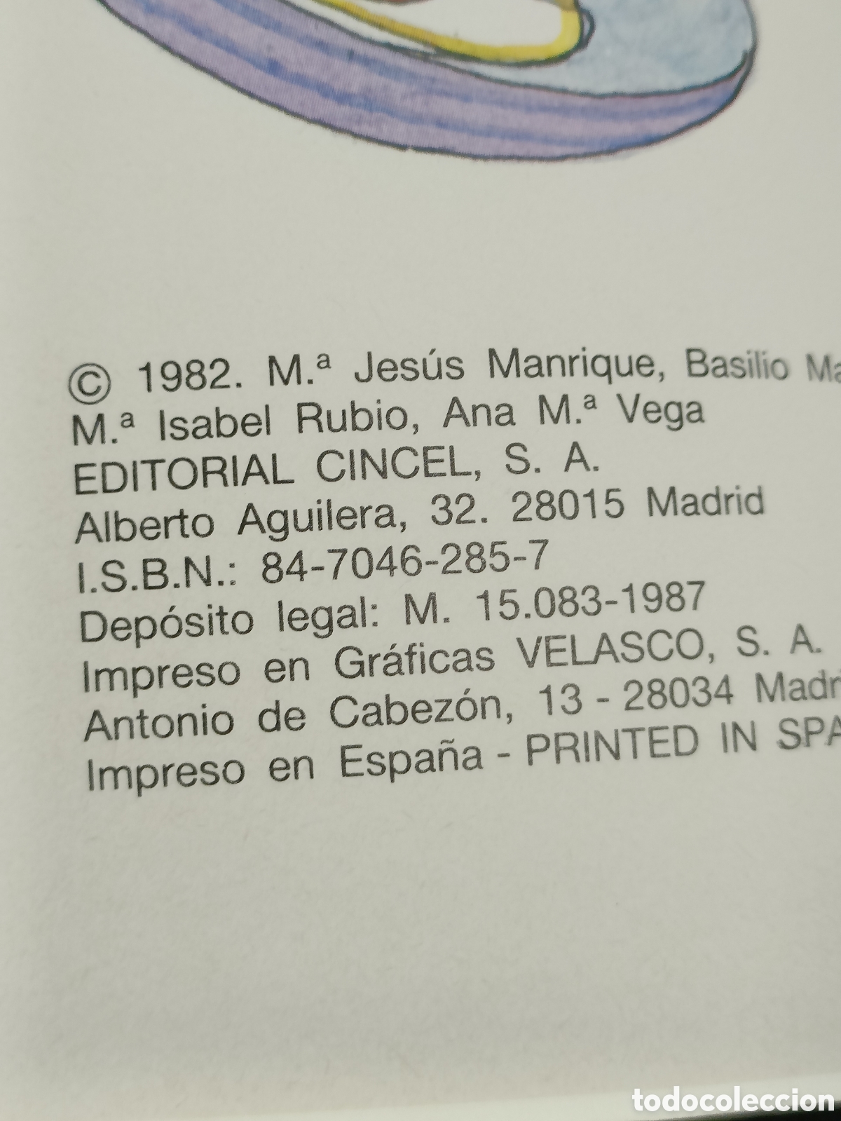 Libros de segunda mano: 1982 libro texto Tobog&aacute;n Matem&aacute;ticas Editorial Cincel - Foto 2