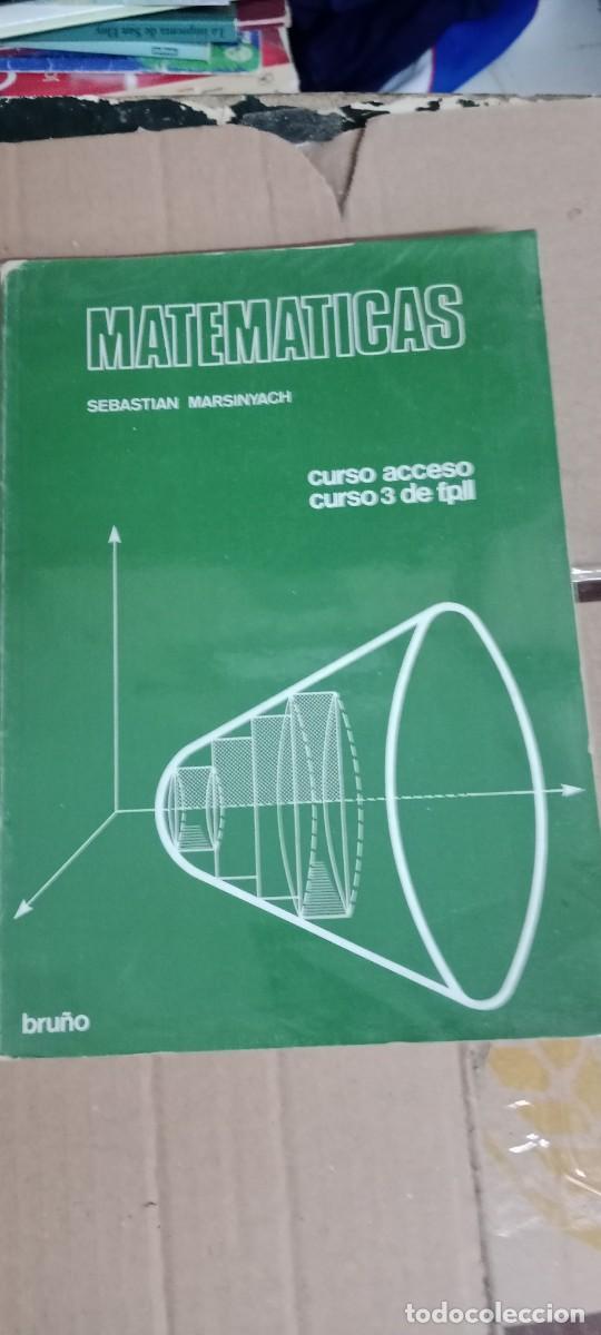 Libros de segunda mano: matematicas curso de acceso 3 fp sebastian marsinyach bru&ntilde;o edebe LIBRO TOP-14