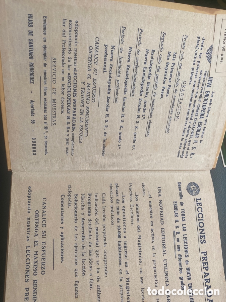Libros de segunda mano: ANTIGUO LIBRO ESCOLAR 1400 PROBLEMAS PARA LA ESCUELA - Foto 2