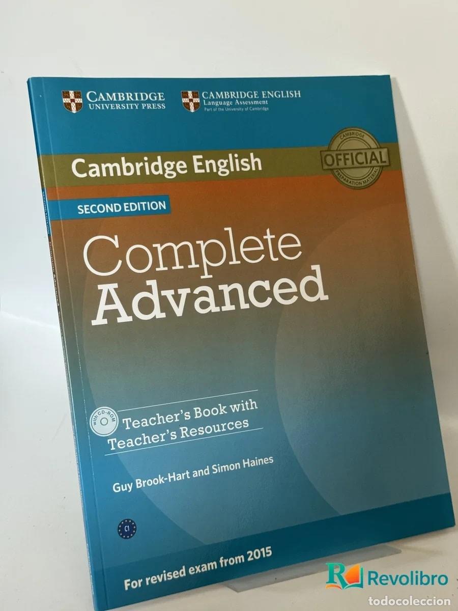 Libros de segunda mano: Complete Advanced Teacher's book - Guy Brook-Hart and Simon Haines