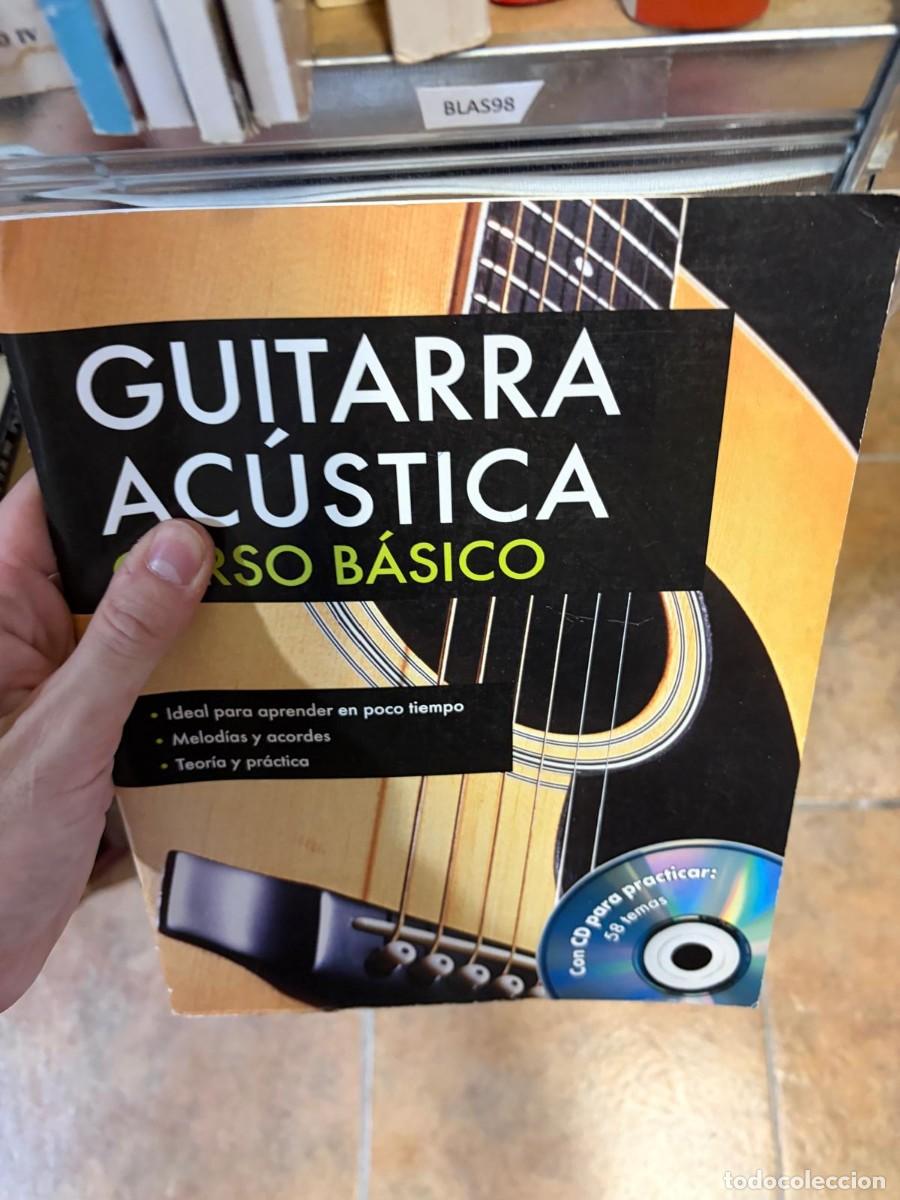 Libros de segunda mano: BLAS98 Guitarra ac&uacute;stica: Curso b&aacute;sico. Editorial: Libsa.