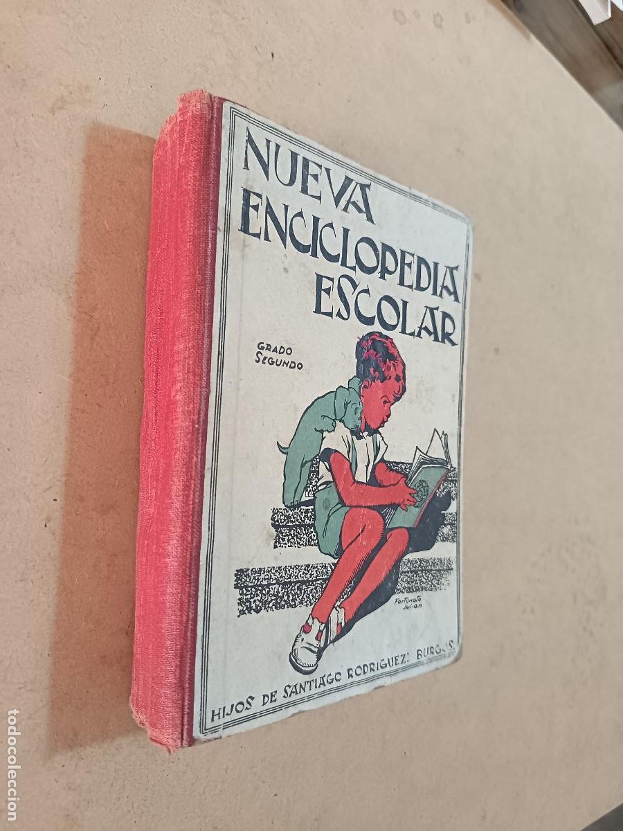 Libros de segunda mano: NUEVA ENCICLOPEDIA ESCOLAR. SEGUNDO GRADO. HIJOS DE SANTIAGO RODRIGUEZ. 1945. 577 PP. ILUSTRADO
