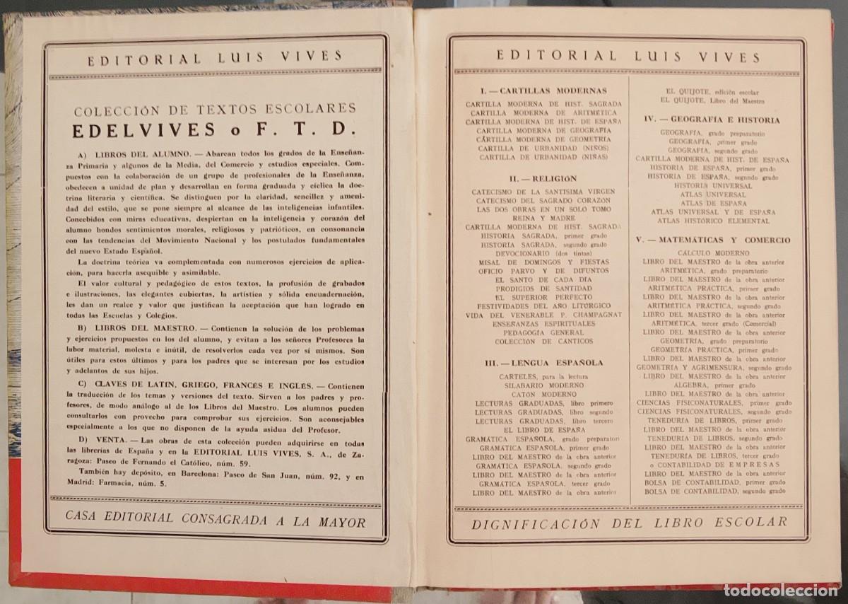 Libros de segunda mano: Tenedur&iacute;a de libros, por partida doble. - Foto 3