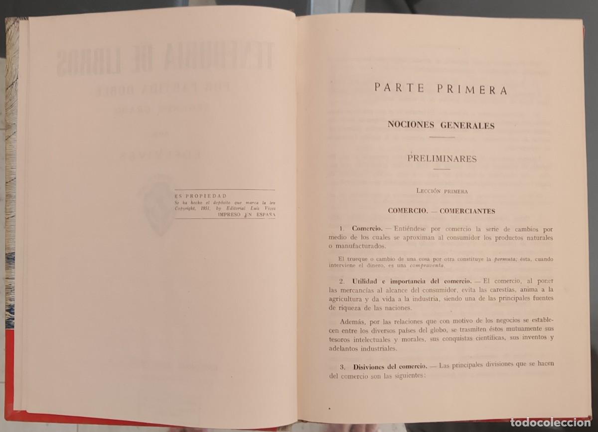 Libros de segunda mano: Tenedur&iacute;a de libros, por partida doble. - Foto 7