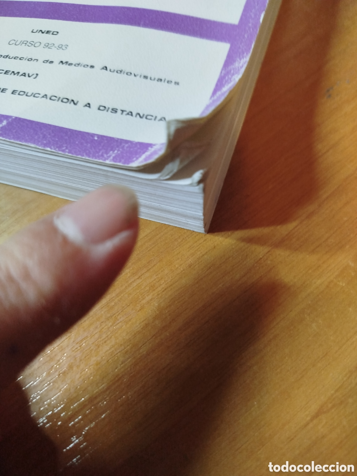 Libros de segunda mano: Gu&iacute;a 92-93. Medios audiovisuales. UNED. - Foto 4