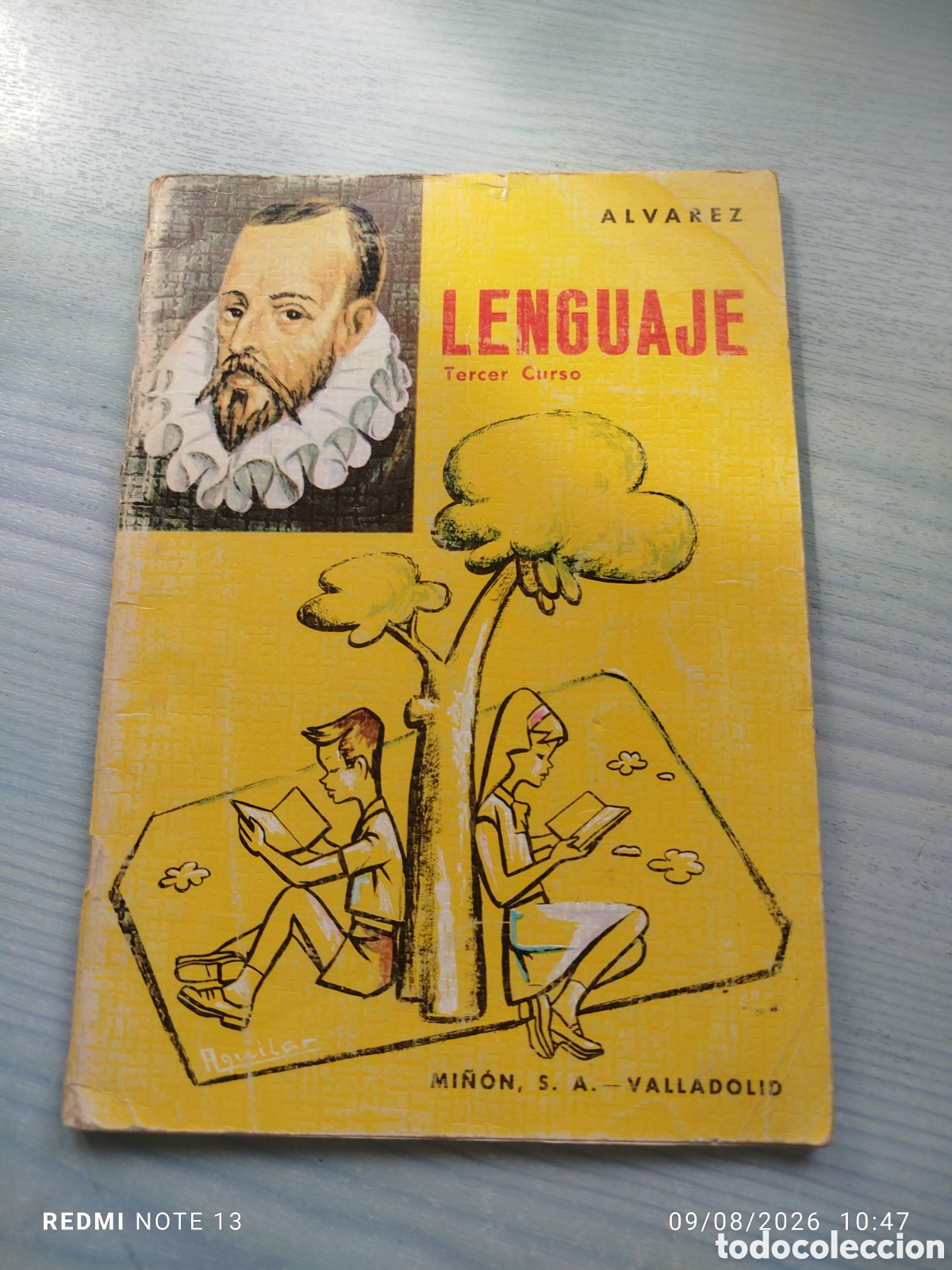 Libros de segunda mano: Libro colegio &Aacute;lvarez mi&ntilde;&oacute;n.lenguaje 3 curso