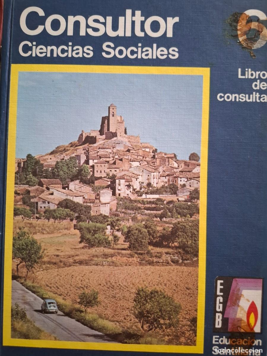 Libros de segunda mano: consultor ciencias sociales 6&ordm; EGB libro de consulta