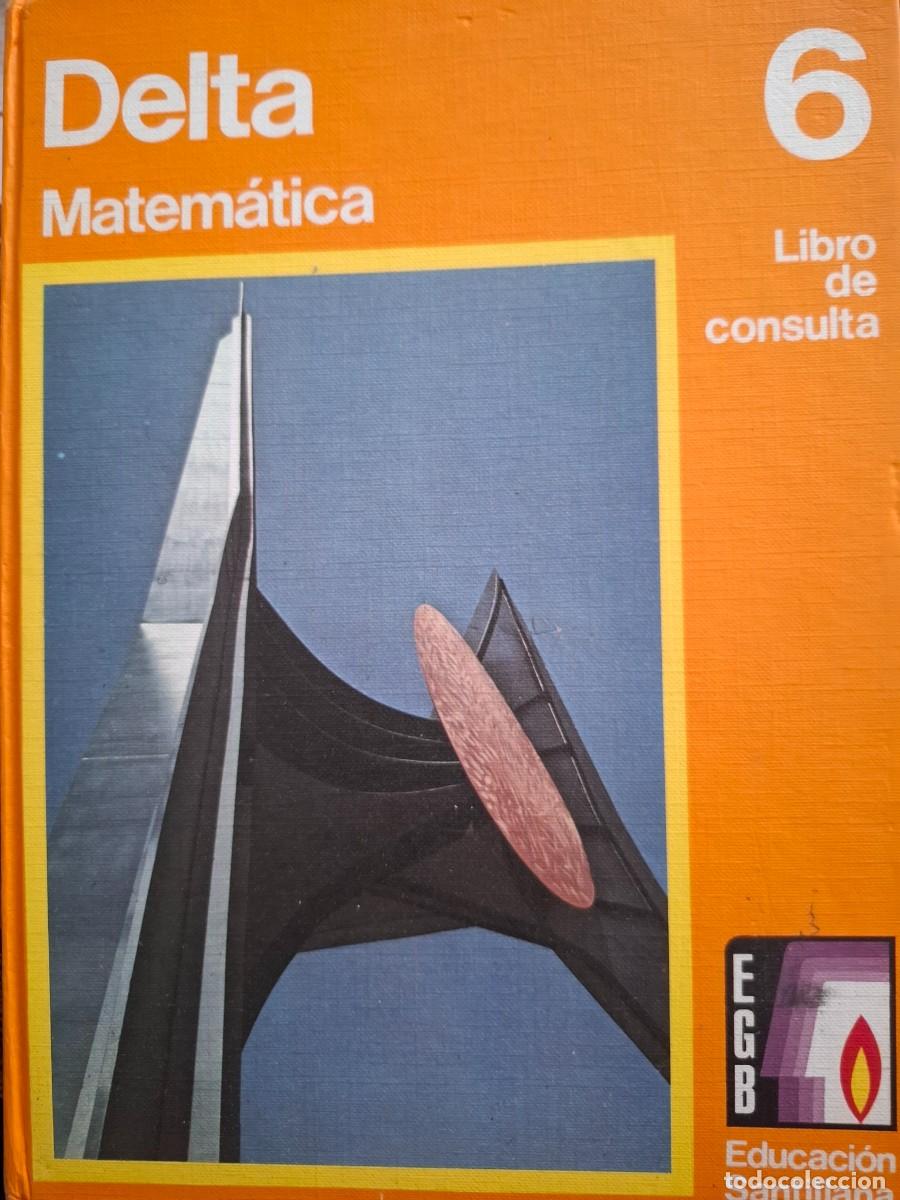 Libros de segunda mano: delta matem&aacute;tica 6&ordm; EGB libro de consulta vv aa