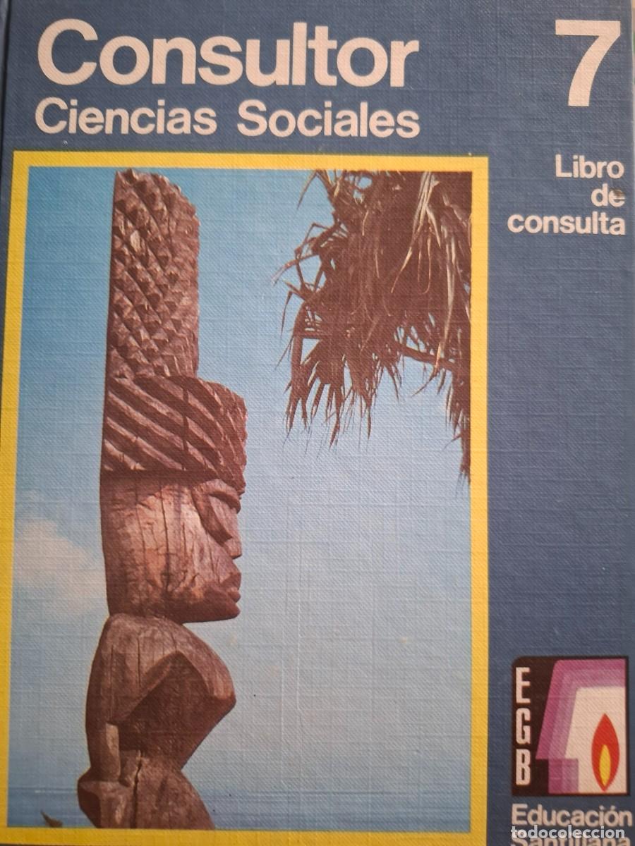 Libros de segunda mano: consultor ciencias sociales 7&ordm; EGB libro de consulta vv aa