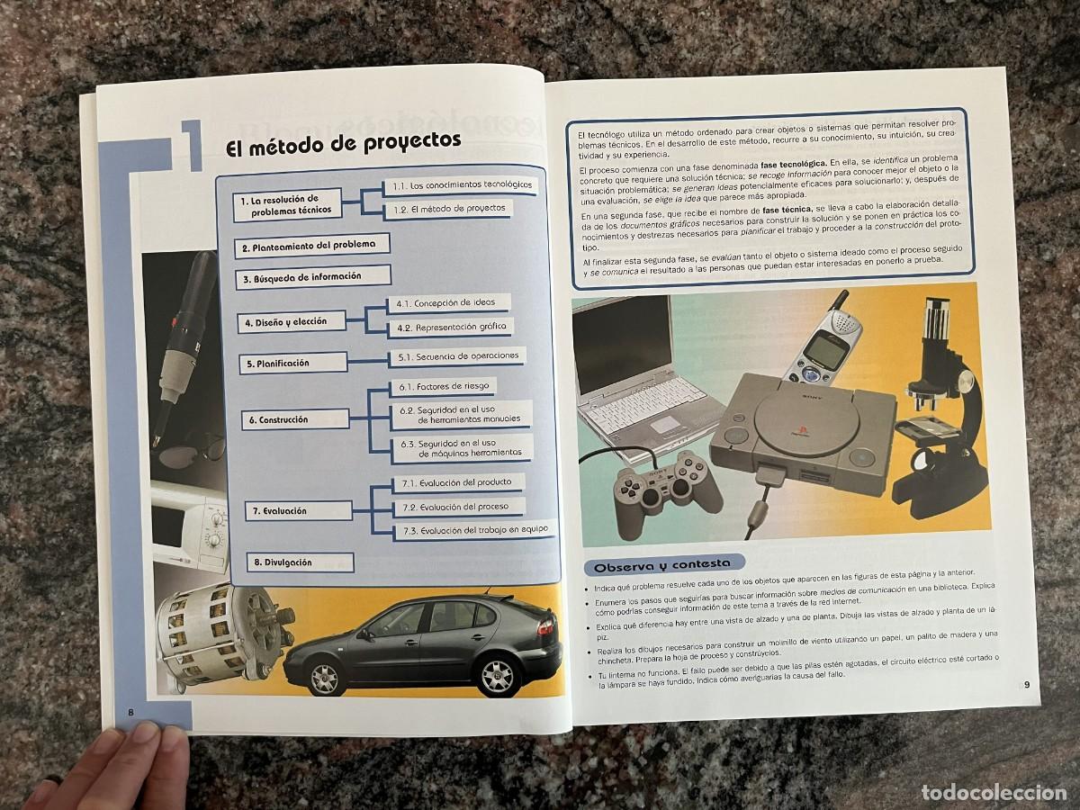 Libros de segunda mano: Tecnolog&iacute;a 3 ESO Edeb&eacute; (Ed. 2003) - Foto 3