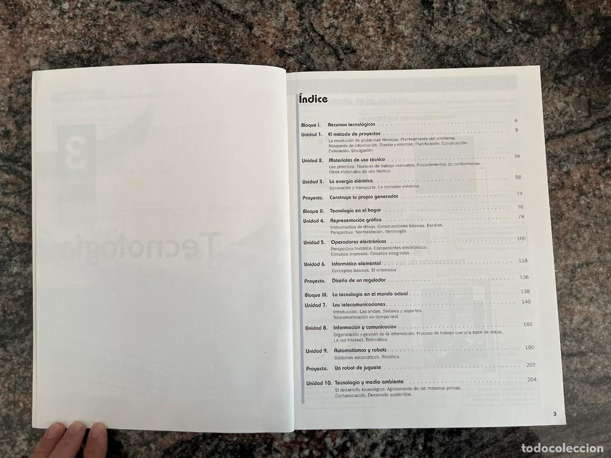 Libros de segunda mano: Tecnolog&iacute;a 3 ESO Edeb&eacute; (Ed. 2003) - Foto 8