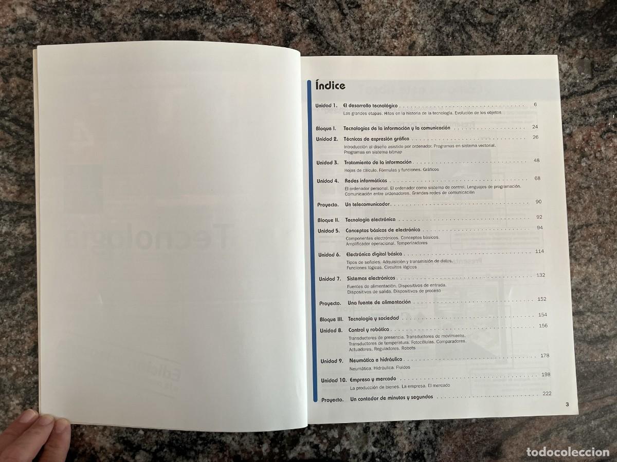 Libros de segunda mano: Tecnolog&iacute;a 4 ESO Edeb&eacute; (Ed. 2003) - Foto 4