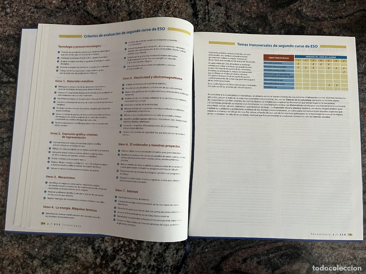 Libros de segunda mano: Pack Profesor Tecnol 2 ESO (Ed. 2003) - Foto 8