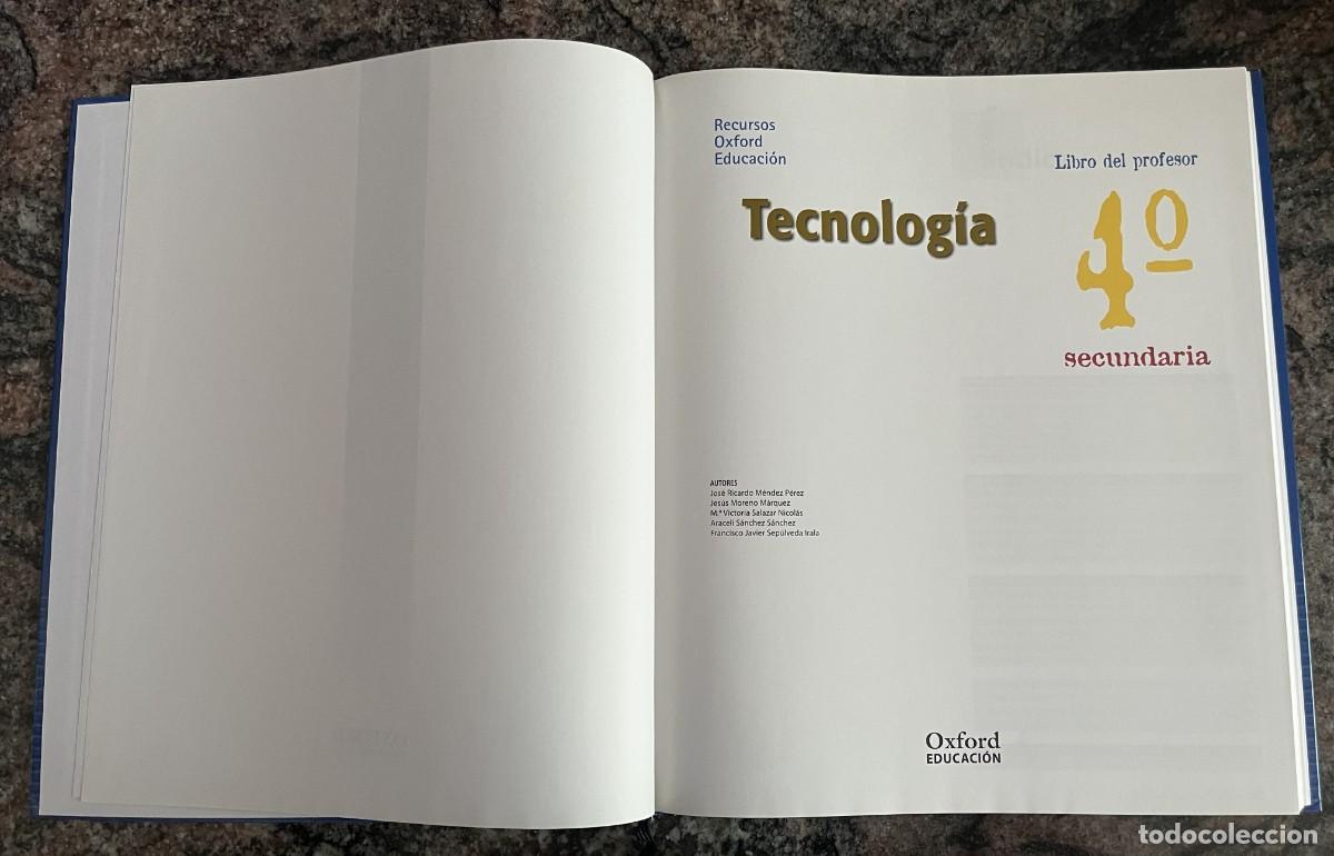 Libros de segunda mano: Pack Profesor Tecnol 4 ESO (Ed. 2003) - Foto 3