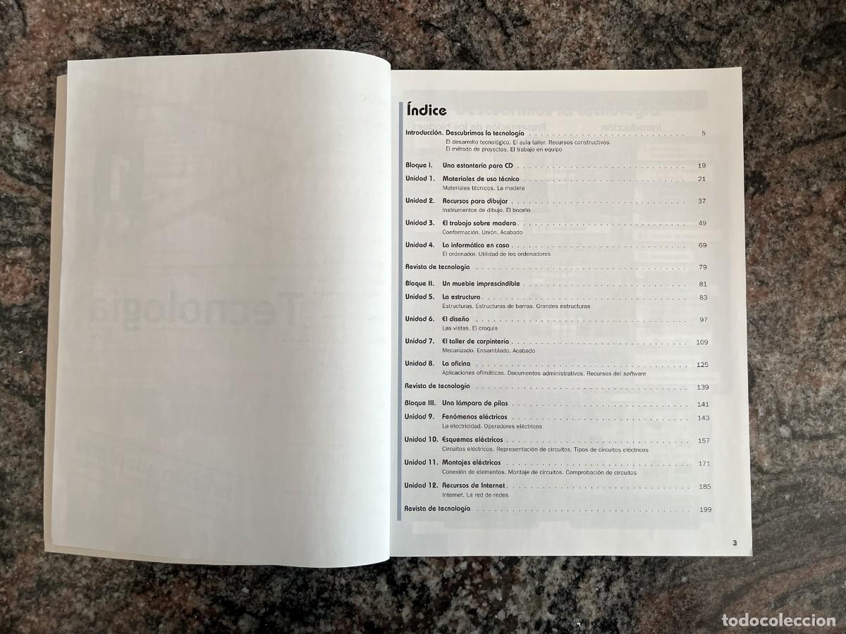 Libros de segunda mano: Pack Tecnol 1 ESO Edeb&eacute; + Recursos 2002 - Foto 6