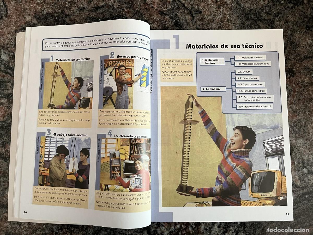 Libros de segunda mano: Pack Tecnol 1 ESO Edeb&eacute; + Recursos 2002 - Foto 10