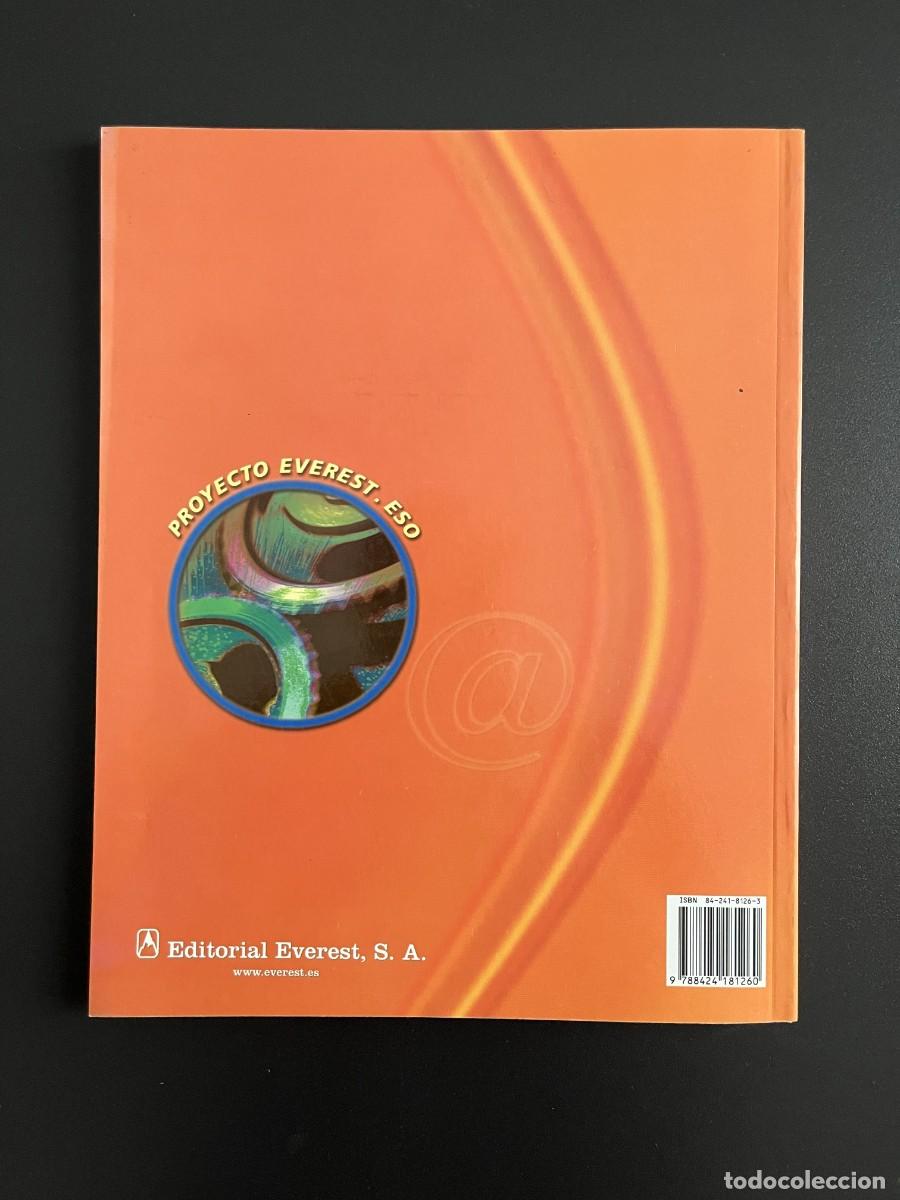 Libros de segunda mano: Tecnolog&iacute;a 1 ESO Everest (Ed. 2003) - Foto 2