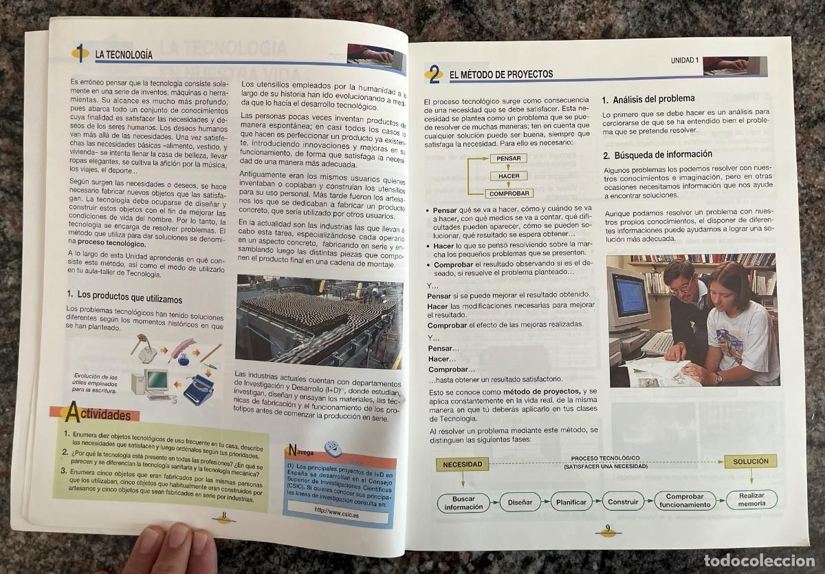Libros de segunda mano: Tecnolog&iacute;a 1 ESO Everest (Ed. 2003) - Foto 7