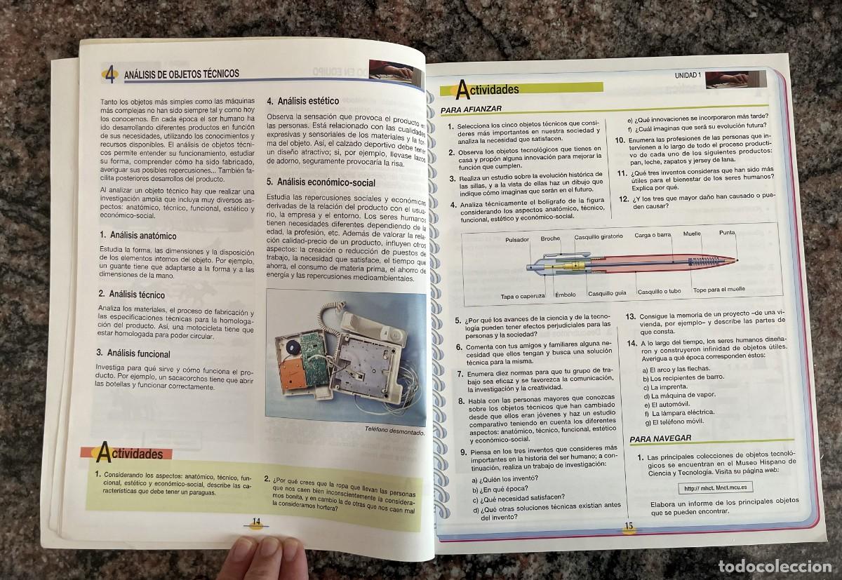 Libros de segunda mano: Pack Tecnol 1 ESO Everest + Guia (2003) - Foto 11
