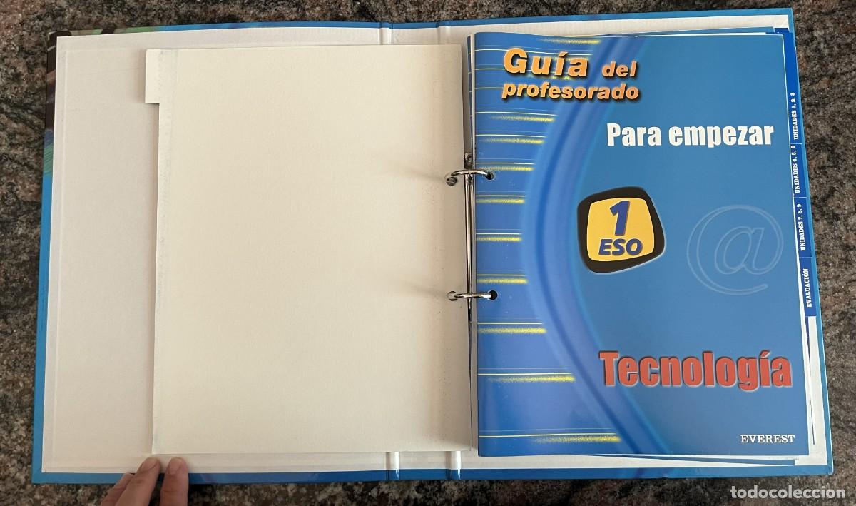 Libros de segunda mano: Pack Tecnol 1 ESO Everest + Guia (2003) - Foto 14
