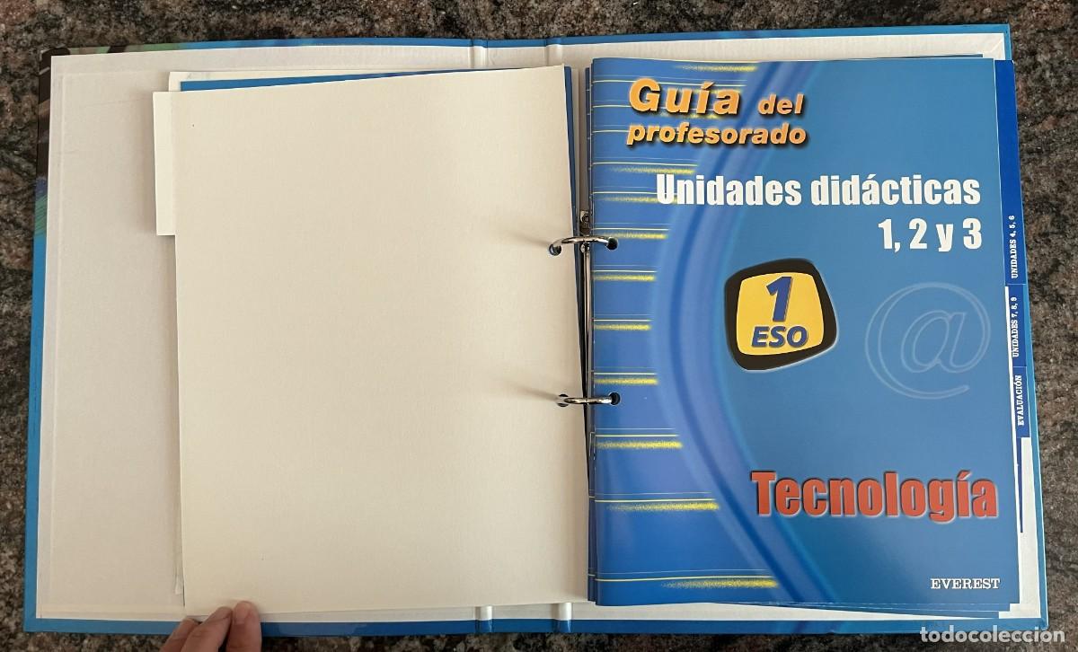 Libros de segunda mano: Pack Tecnol 1 ESO Everest + Guia (2003) - Foto 17