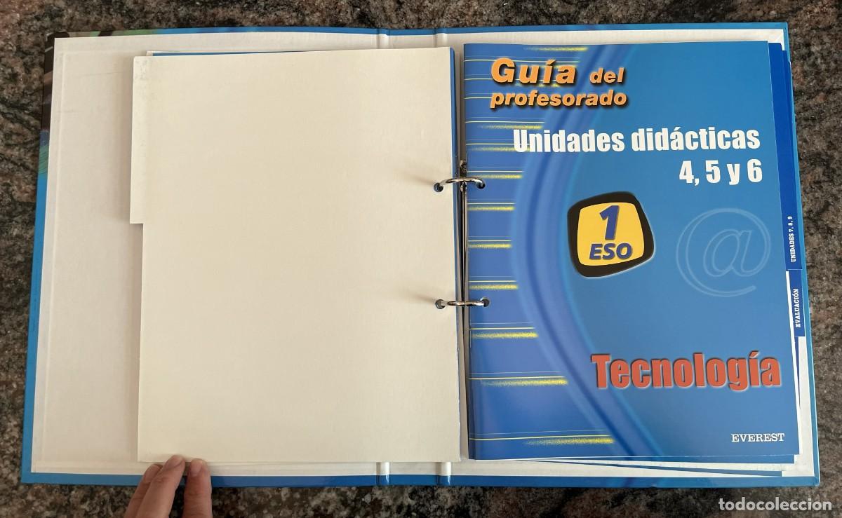 Libros de segunda mano: Pack Tecnol 1 ESO Everest + Guia (2003) - Foto 18
