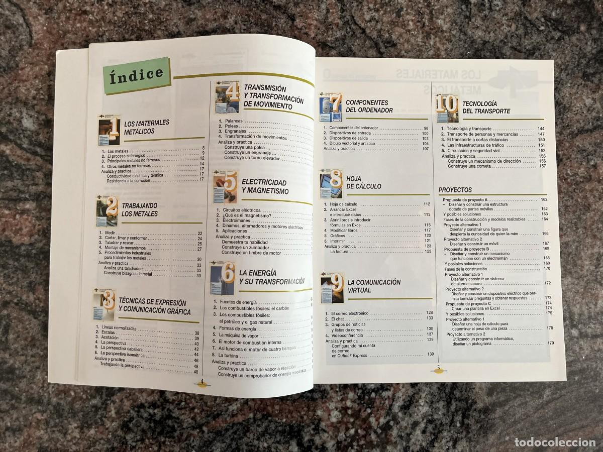 Libros de segunda mano: Tecnolog&iacute;a 2 ESO Everest (Ed. 2003) - Foto 5