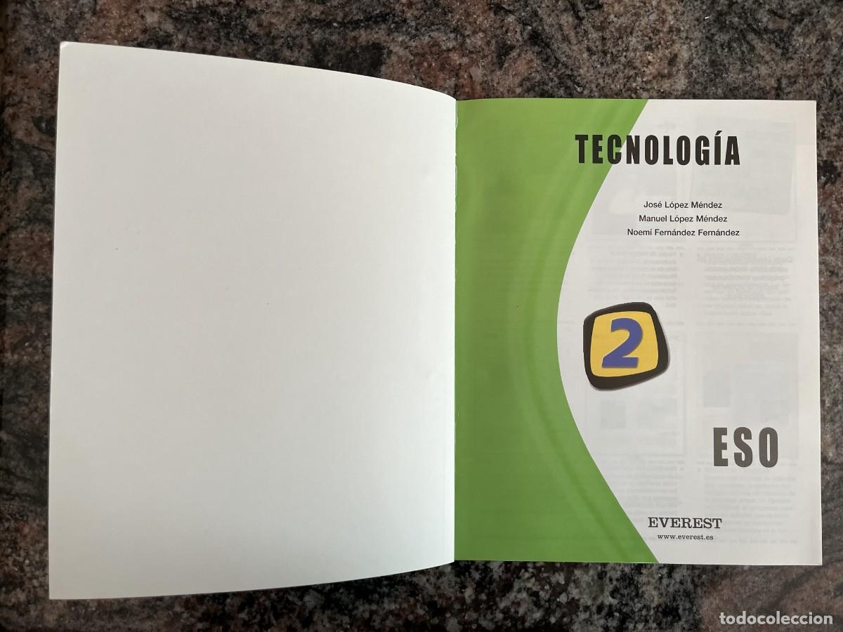 Libros de segunda mano: Pack Tecnol 2 ESO Everest + Guia (2003) - Foto 5