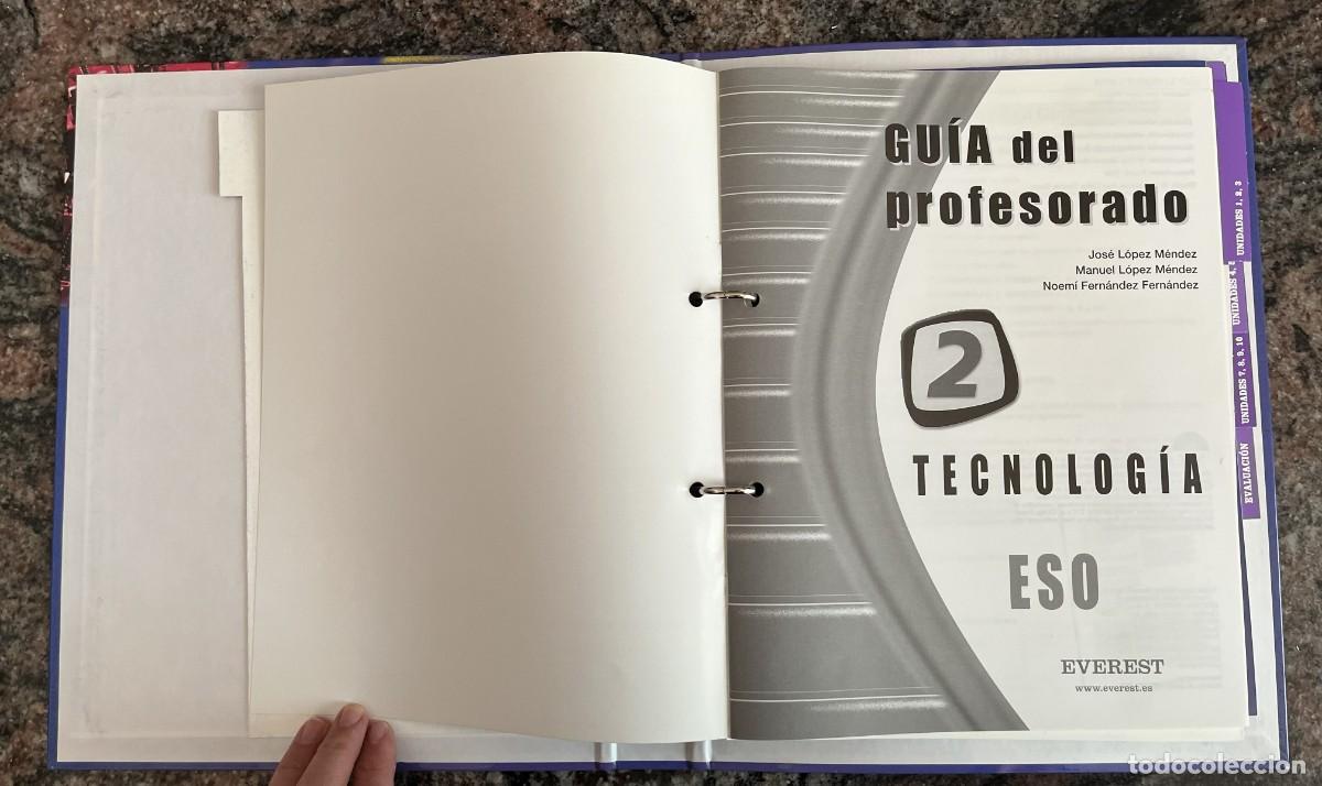 Libros de segunda mano: Pack Tecnol 2 ESO Everest + Guia (2003) - Foto 13