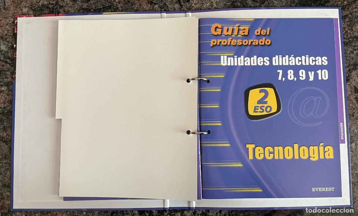 Libros de segunda mano: Pack Tecnol 2 ESO Everest + Guia (2003) - Foto 17