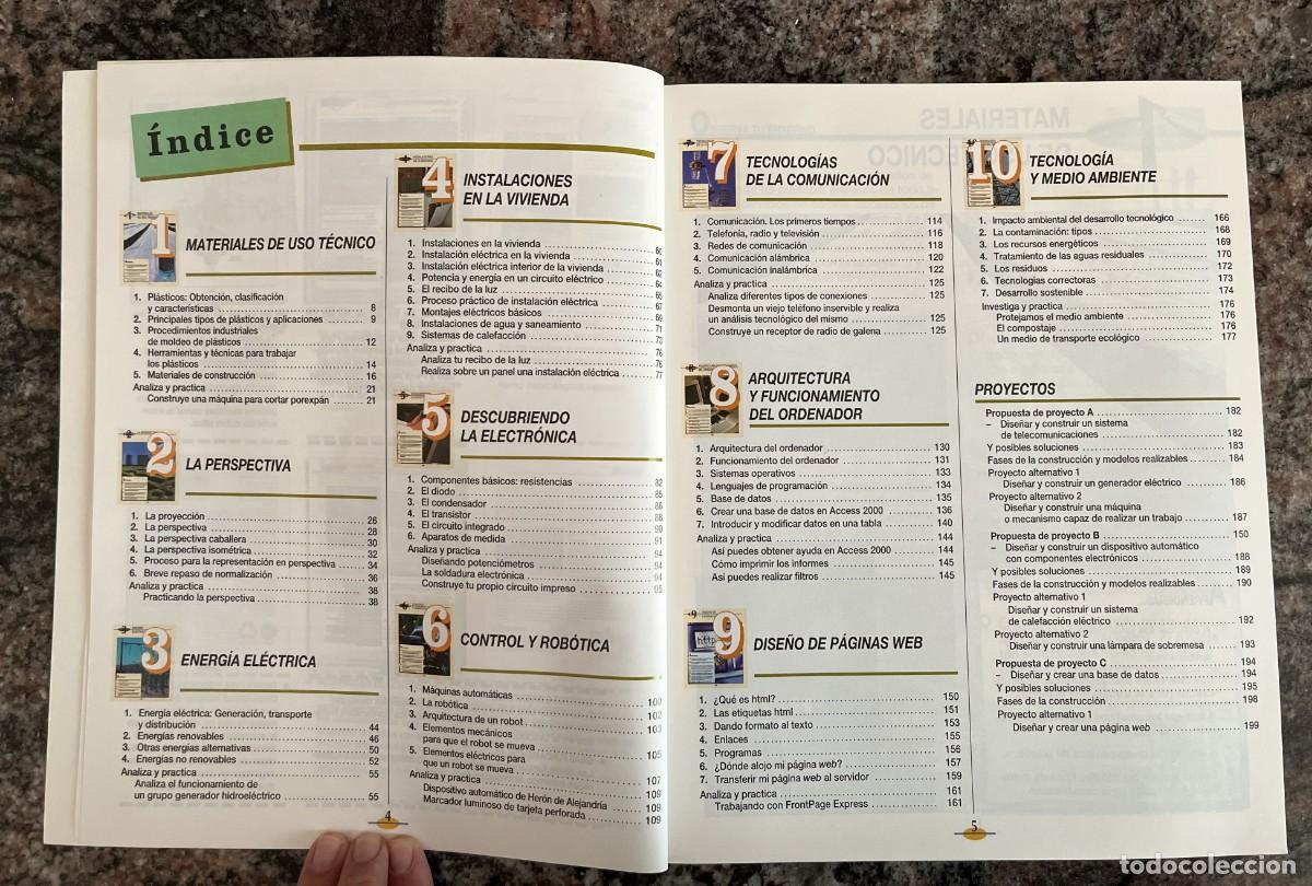 Libros de segunda mano: Pack Tecnol 3 ESO Everest + Guia (2003) - Foto 7