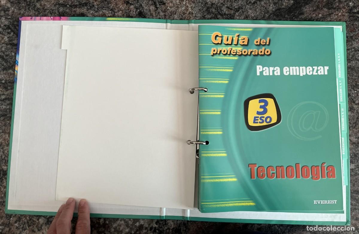 Libros de segunda mano: Pack Tecnol 3 ESO Everest + Guia (2003) - Foto 13