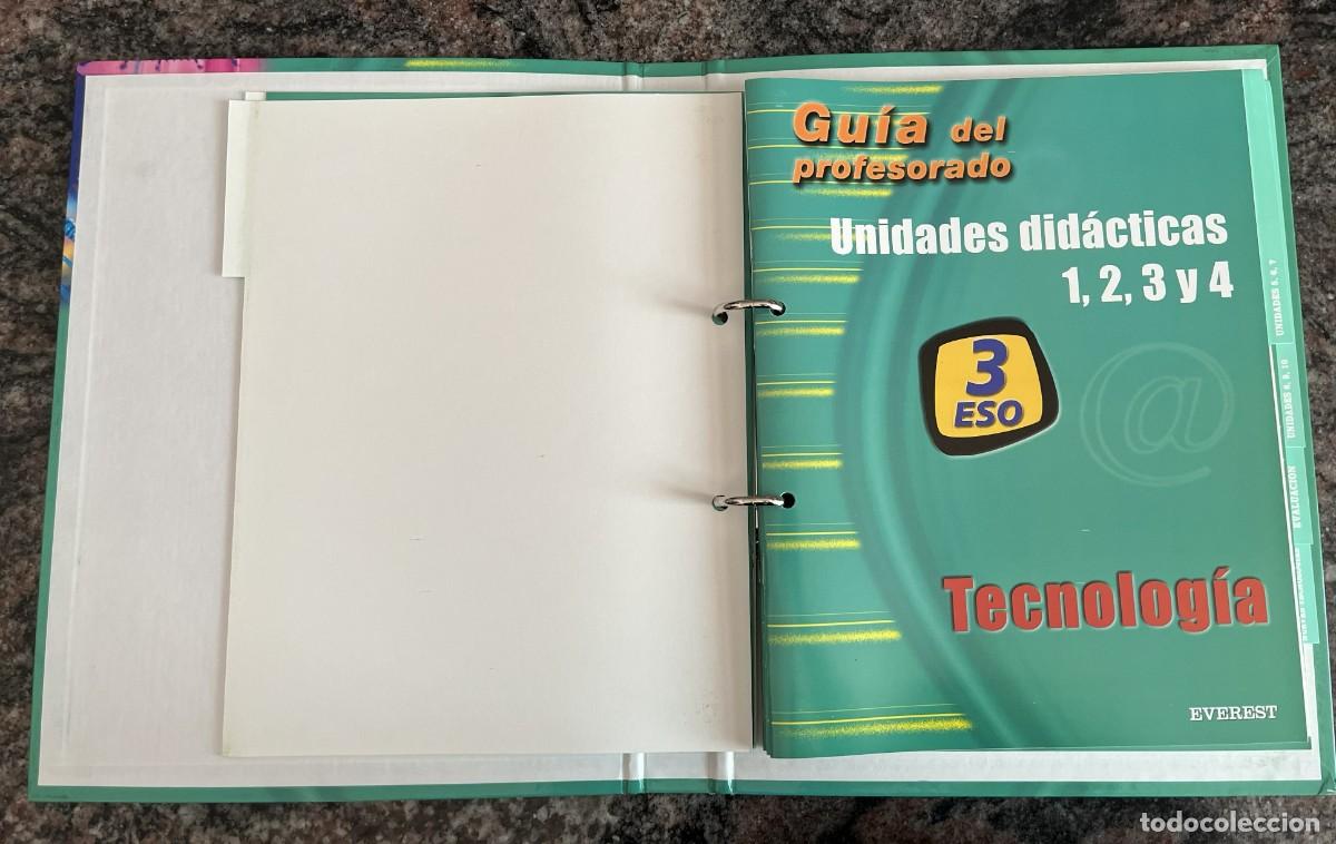 Libros de segunda mano: Pack Tecnol 3 ESO Everest + Guia (2003) - Foto 17