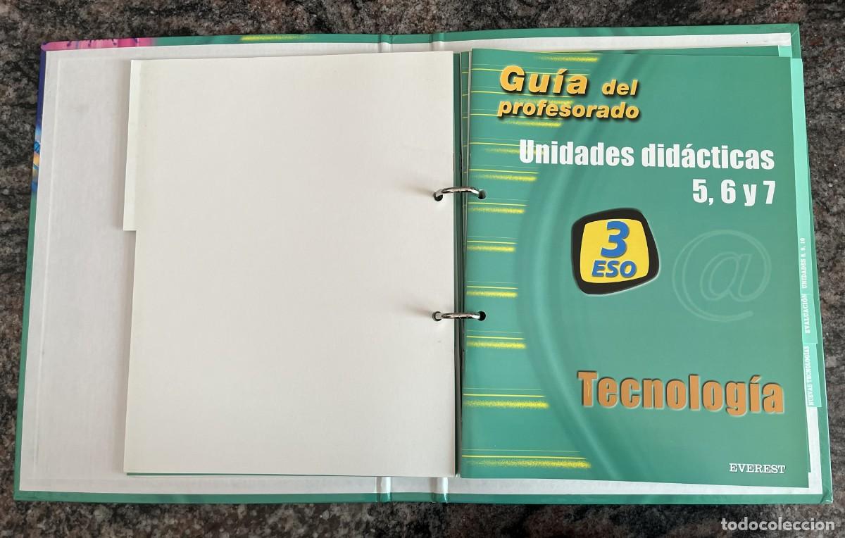 Libros de segunda mano: Pack Tecnol 3 ESO Everest + Guia (2003) - Foto 18