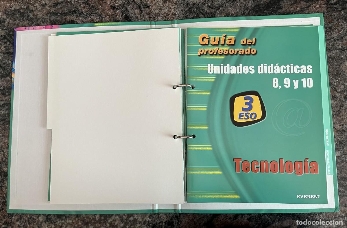 Libros de segunda mano: Pack Tecnol 3 ESO Everest + Guia (2003) - Foto 19
