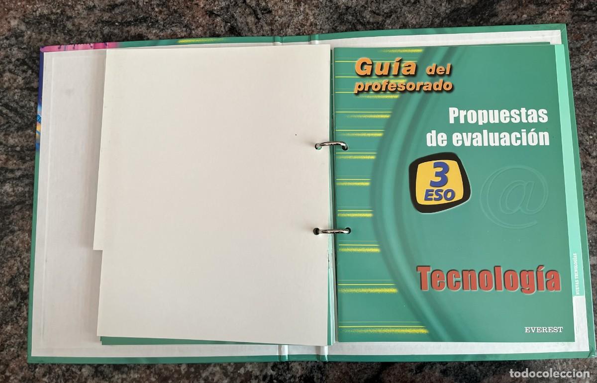 Libros de segunda mano: Pack Tecnol 3 ESO Everest + Guia (2003) - Foto 20