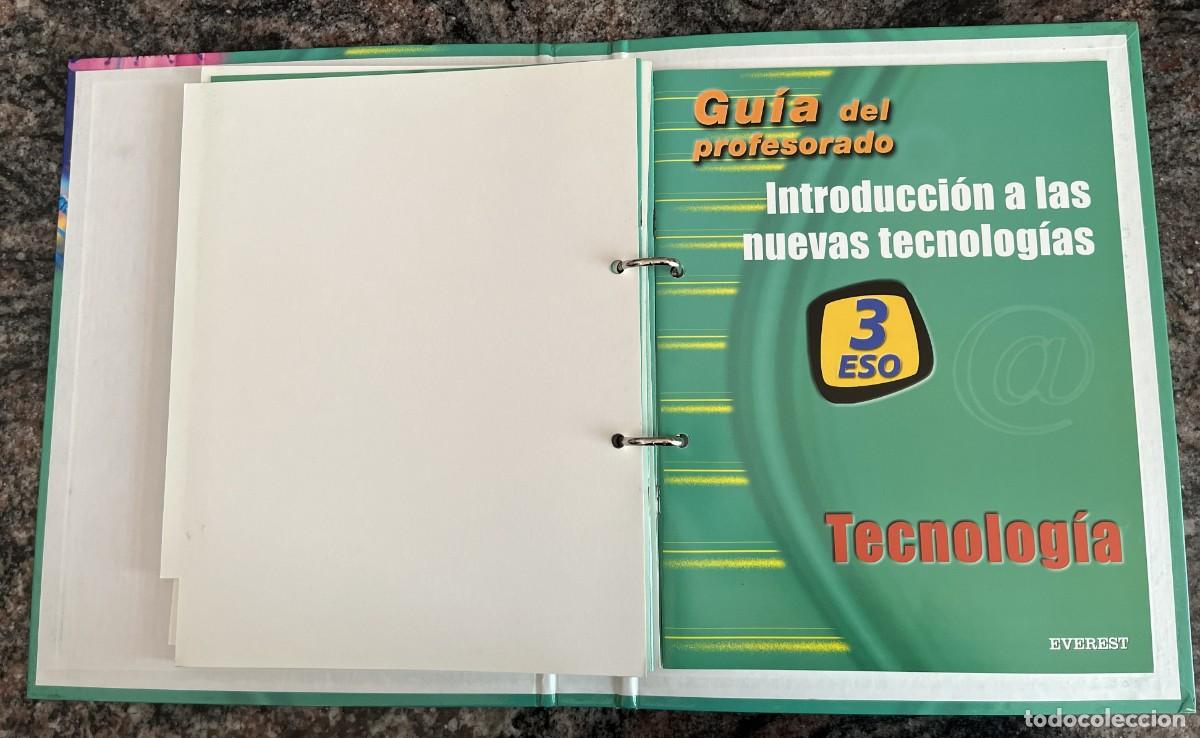 Libros de segunda mano: Pack Tecnol 3 ESO Everest + Guia (2003) - Foto 21