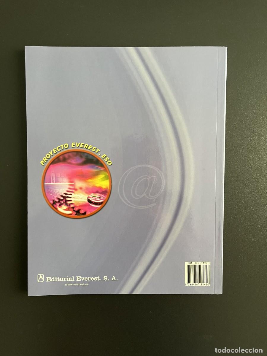 Libros de segunda mano: Tecnolog&iacute;a 4 ESO Everest (Ed. 2003) - Foto 2