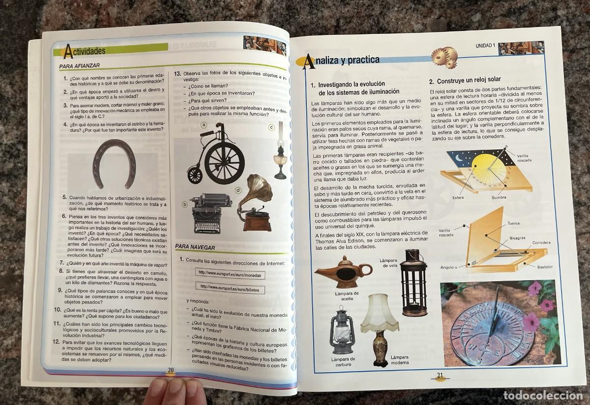 Libros de segunda mano: Tecnolog&iacute;a 4 ESO Everest (Ed. 2003) - Foto 8