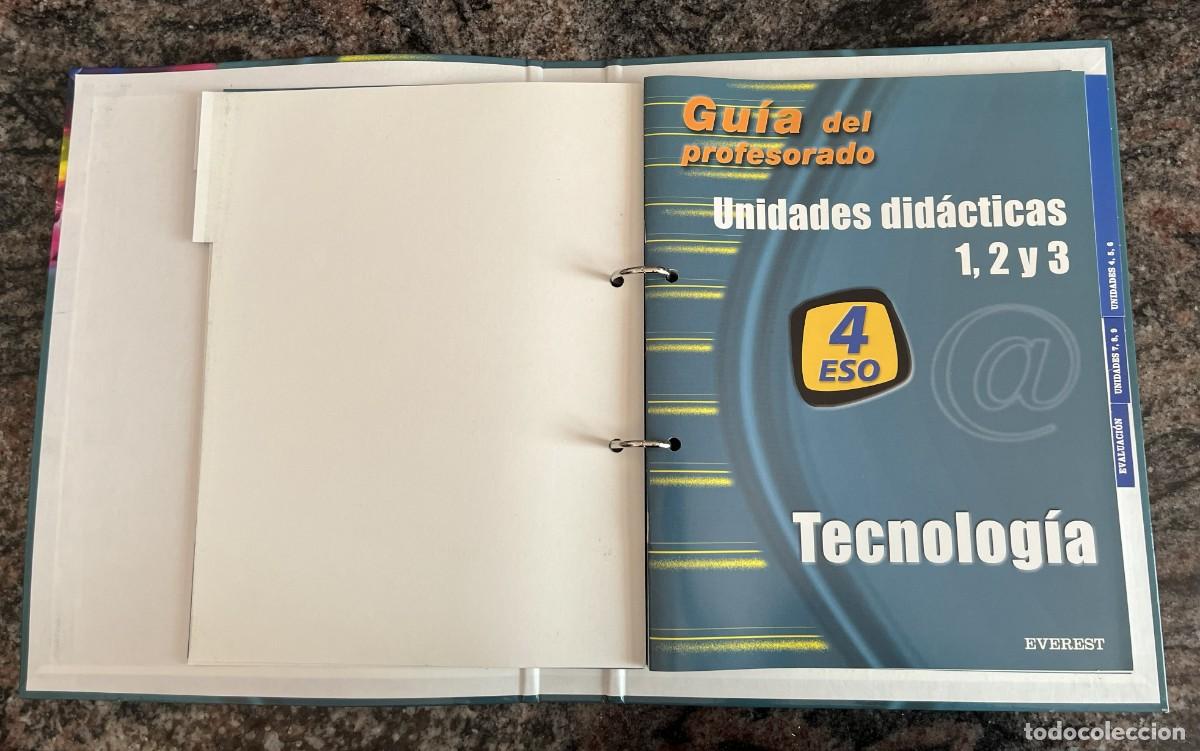 Libros de segunda mano: Pack Tecnol 4 ESO Everest + Guia (2003) - Foto 17