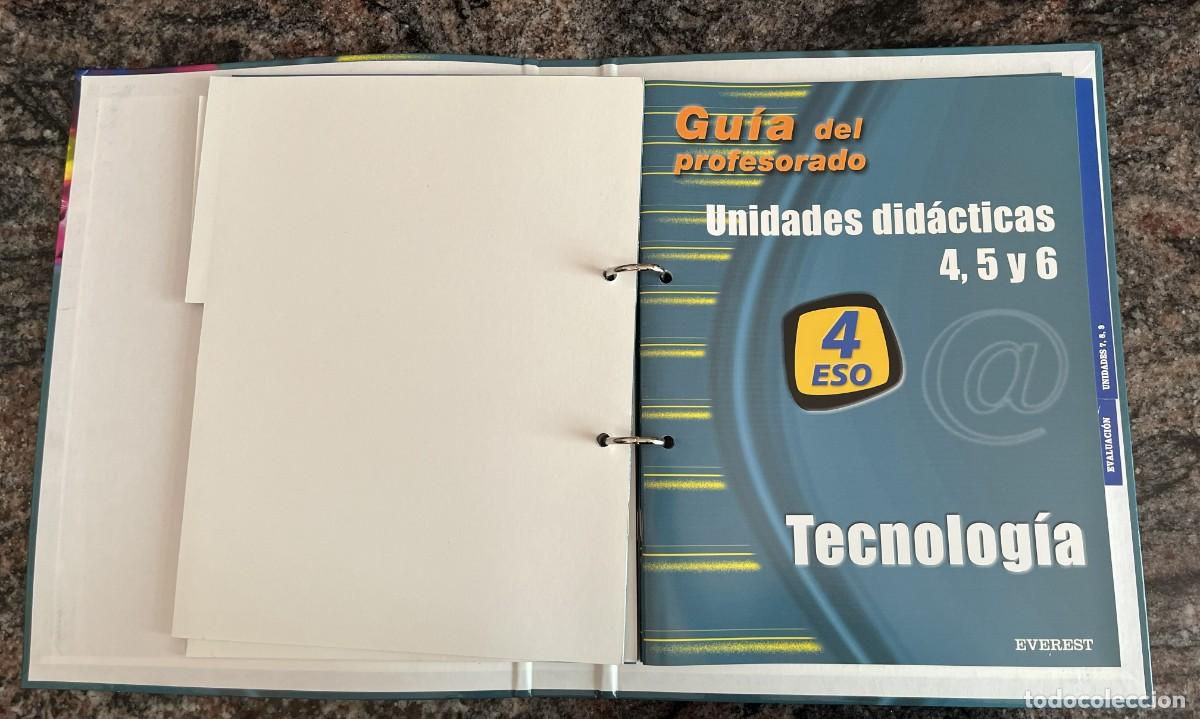 Libros de segunda mano: Pack Tecnol 4 ESO Everest + Guia (2003) - Foto 18